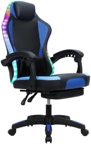 RGB LED Ergonomischer Gaming-S – Rgb Gaming Chair Bewertung und Preis