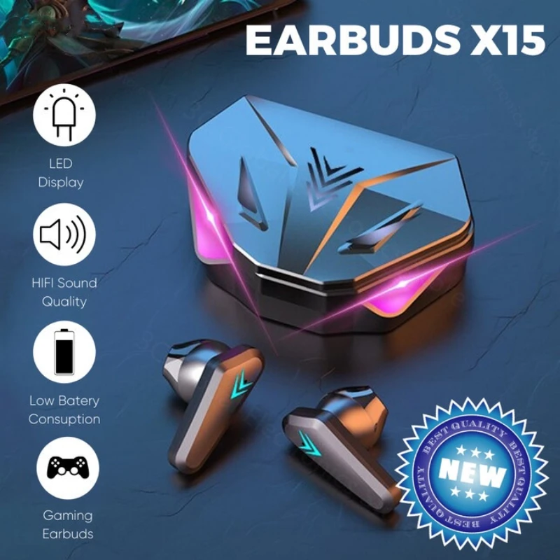 1 Stück X15 TWS X15 Pro Kabell – Esports Gaming Headset Bewertung und Preis