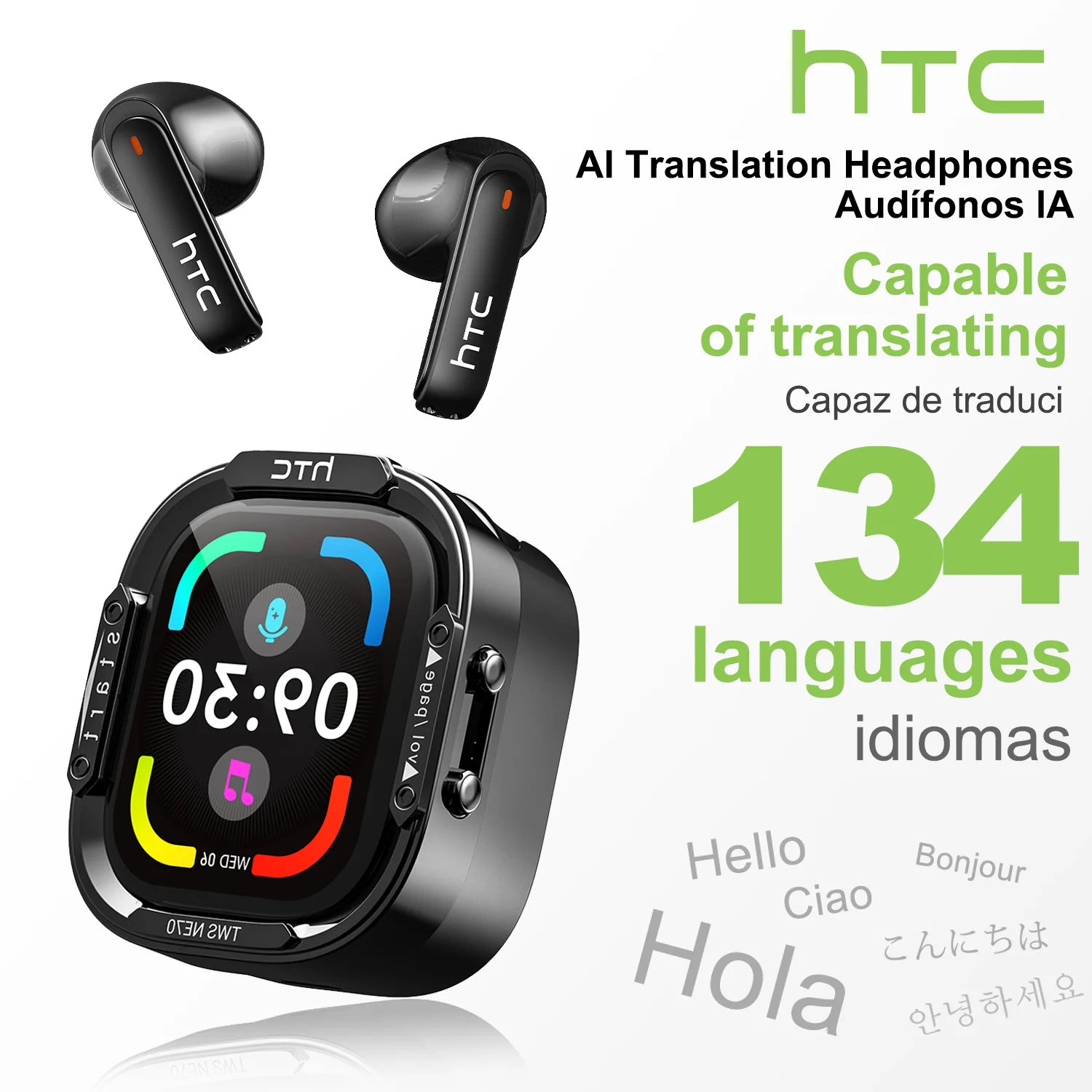 HTC NE70 Bluetooth V6.0 Kopfhö – Esports Wireless Gaming Headset Bewertung und Preis