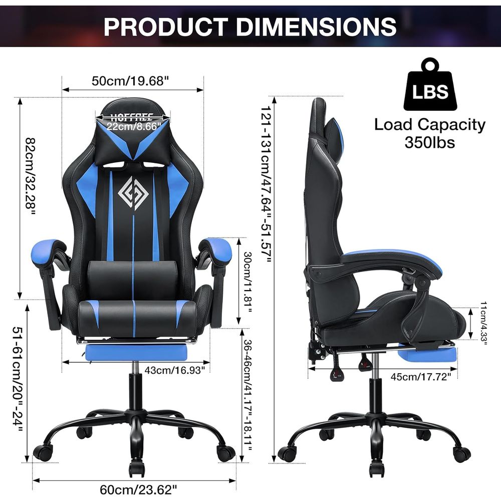 LED-Gaming-Stuhl mit Massage R – Rgb Gaming Chair Bewertung und Preis
