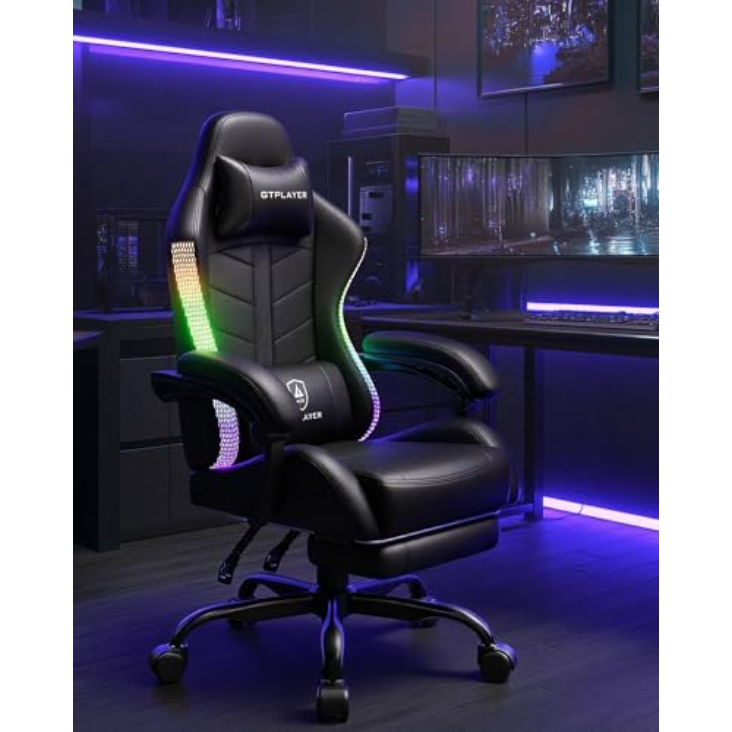 Gaming-Stuhl, Computerspielstu – Rgb Gaming Chair Bewertung und Preis