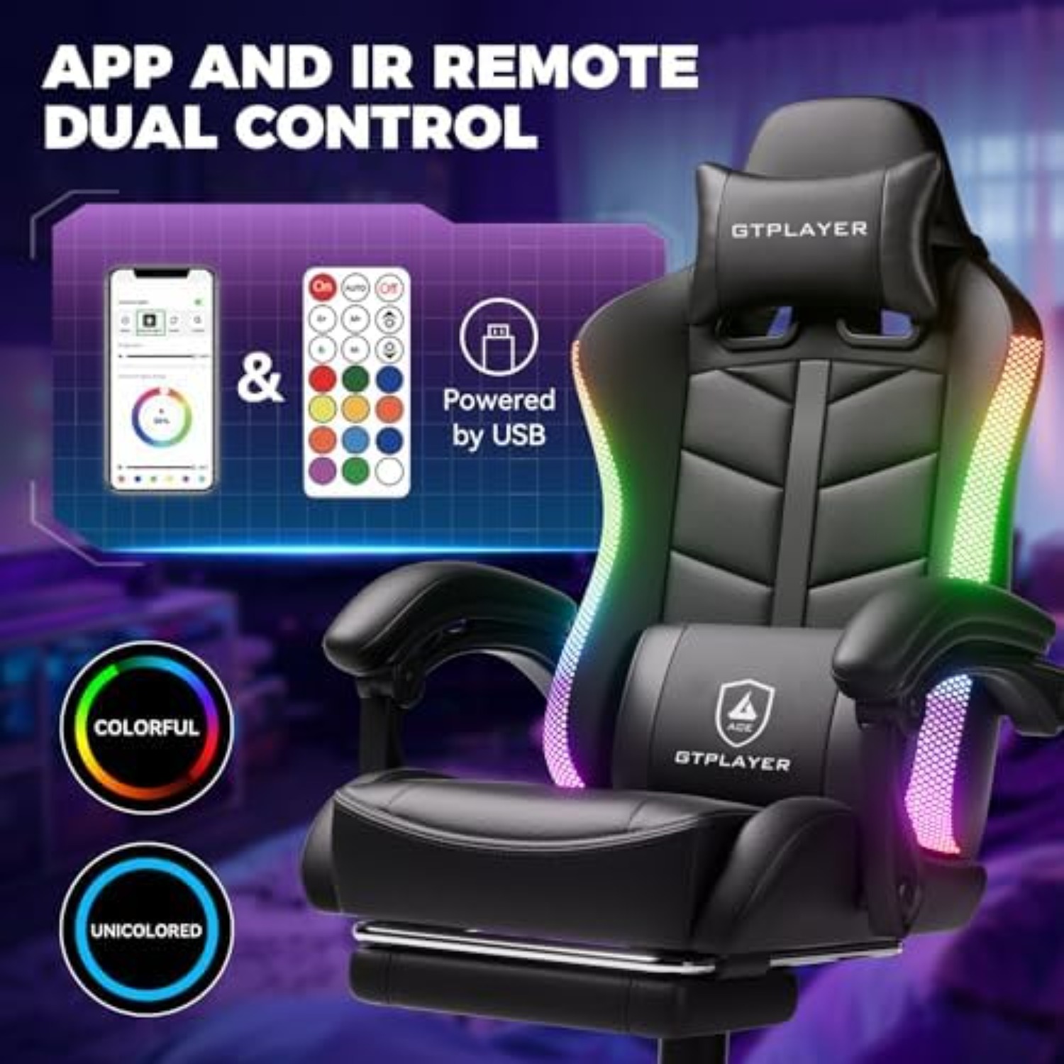 Gaming-Stuhl, Computerspielstu – Rgb Gaming Chair Bewertung und Preis